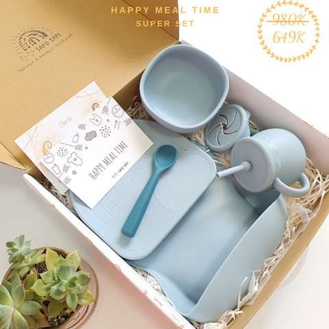  Bộ ăn dặm HAPPY MEAL TIME - Super 5 món 
