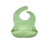  Yếm ăn dặm Premium Silicon- khắc chìm SAPO SAPi - Xanh bơ 