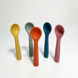  Cặp thìa ăn dặm Premium Silicon mềm cho bé từ 6 tháng SAPO SAPi 