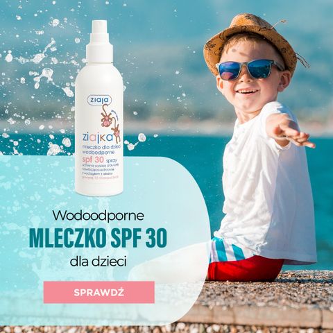  Sữa chống nắng chịu nước dạng xịt dành cho trẻ từ 12 tháng SPF 30  Ziaja [170ml] 