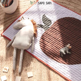  Ngựa Unicorn nhồi bông sạch phong cách Bắc Âu 