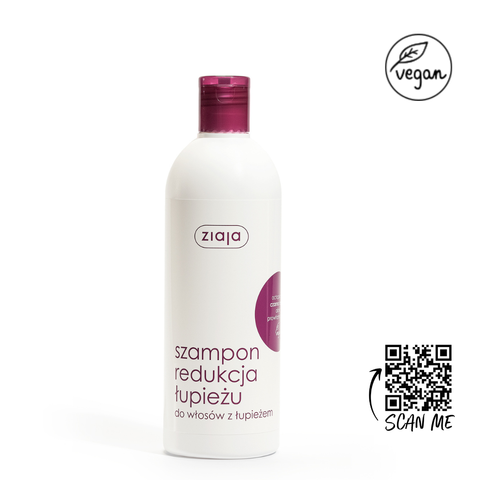  Dầu gội thảo dược trị gàu cải đen - Ziaja Szampon Redukcja Lupiezu (400ml) 