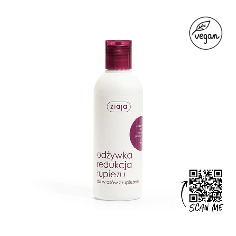  Xả dưỡng ngừa gàu cải đen - Ziaja Odzywka Redukcja Lupiezu (200ml) 