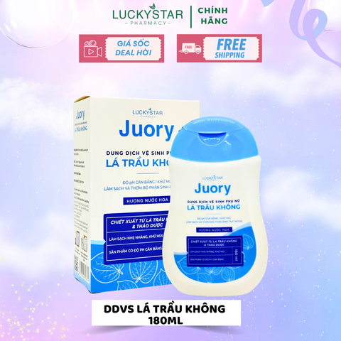 Dung Dịch Vệ Sinh Phụ Nữ Lá Trầu Không JUORY (180ml)