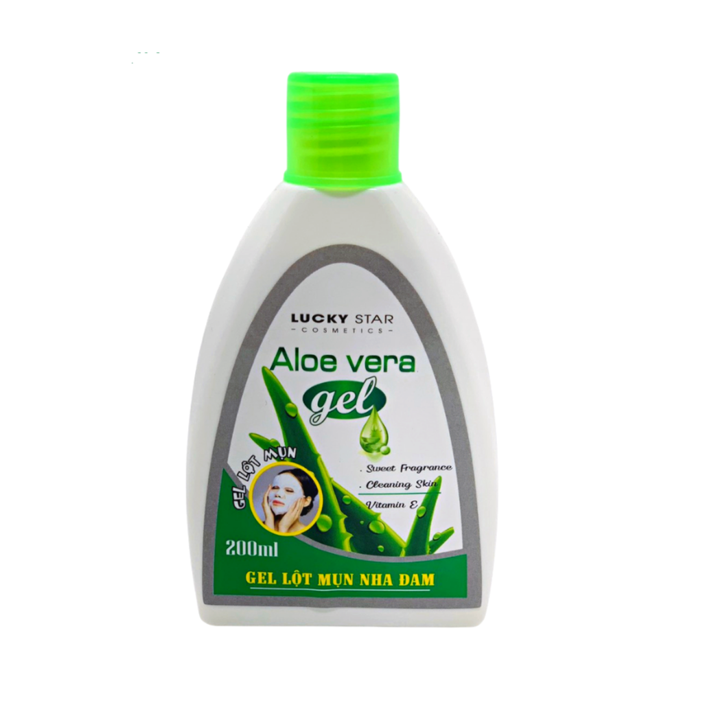 Gel Lột Mụn Nha Đam Aloe Vera Lucky StarGel Lột Mụn Nha Đam Aloe Vera