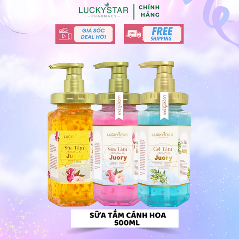 Sữa Tắm Cánh Hoa Hương Nước Hoa 520ml - Lucky Star