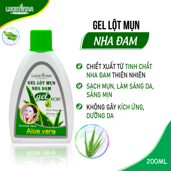 Gel lột mụn nha đam có hiệu quả không?
