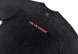 The Air Saigon® Merchandise "Heart is in The Air" Washed Black Tee 