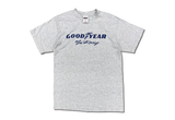  Goodyear Logo Racing Sport Car Tires Garage Mechanic Tultex Tag Tee Grey 