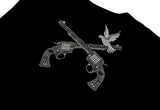  Roarguns Nicho Handgun Bird L/S Swarovski Tee Black 