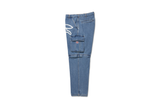  Ice Cream 2way Washed Denim Cargo Pants Light Blue 
