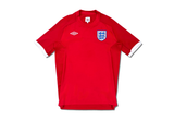  Umbro England 2010-2011 Away Football Jersey Red 