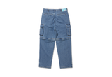  Ice Cream 2way Washed Denim Cargo Pants Light Blue 
