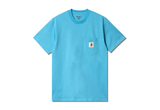  Carhartt WIP x Awake NY Pocket Tee Blue 