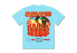  Cactus Jack by Travis Scott C/O 2020 Tee Light Blue 