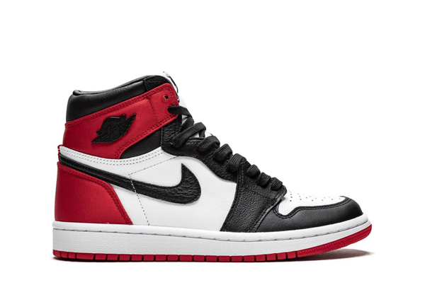  Air Jordan 1 Retro High Satin Black Toe (Women's) 