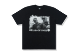  STUSSY X GANG STARR TAKE IT PERSONAL TEE BLACK 