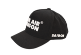  The Air Saigon Logo Script Classic Black 110 Snapback 