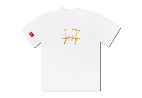  Cactus Jack by Travis Scott x McDonald's Fry Tee White 