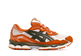  Asics Gel-NYC Oatmeal Forest Green Orange 