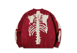  Kapital 5G Wool Bone Crew Sweater Red 
