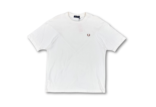  Fred Perry Ringer Tee Ecru/Marmalade Tee 