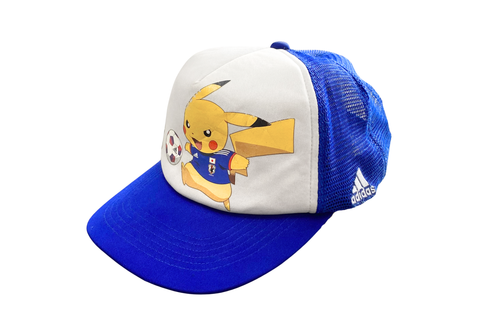  adidas Pokemon Japan Team Trucker Hat Blue 