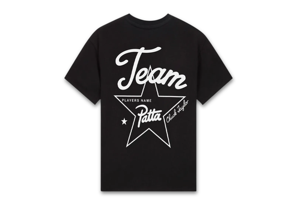  Converse x Patta Gold Standard Black Tee 
