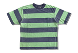  Gap Striped Tee Blue Green 