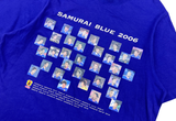  Vintage 2006 Samurai Blue Kirin Japan Team Adidas Tee 