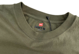  Vintage Hanes Beefy Heavyweight Tee Army Green 