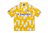  New Era La Lakers NBA Soccer Jersey Yellow White 