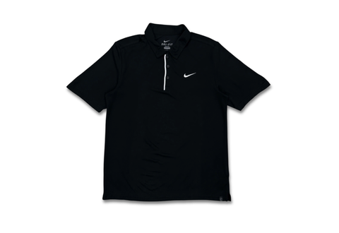  Nike Tennis Dri-fit Swoosh Polo Black 