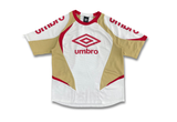  VINTAGE 90S UMBRO JERSEYS WHITE RED 