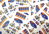  The Air Saigon® “Love Lives In Saigon” Sticker Set SS25 