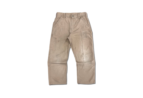  Carhartt Carpenter Canvas Work Utility Pant Brown 
