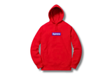  Supreme Box Logo Hooded Sweatshirt (FW17) Red 