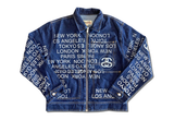  Stussy Zip Work Jacket City Link Denim 