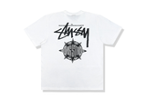  STUSSY X GANG STARR FULL PRINT TEE WHITE 