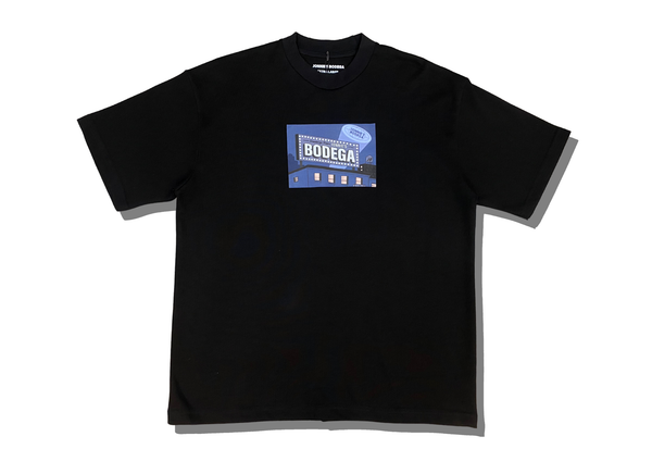  JONNIE’S BODEGA Signal Tee Black 