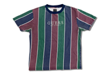  Vintage Guess Los Angeles Striped Tee Multicolor 