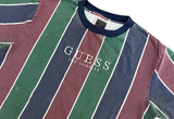  Vintage Guess Los Angeles Striped Tee Multicolor 