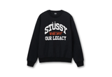  Stussy x Our Legacy Work Shop Collegiate Crew Pigment Dyed Black 