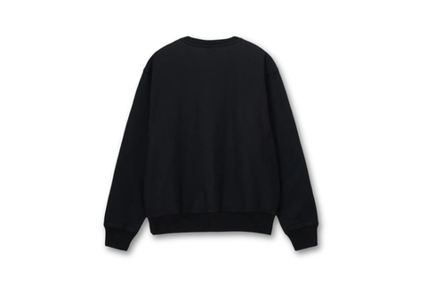  Stussy x Our Legacy Work Shop Collegiate Crew Pigment Dyed Black 