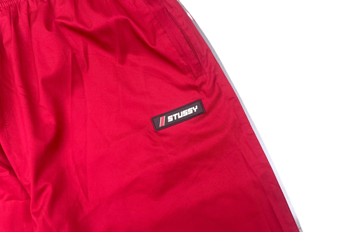  Stussy Alpine Track Pant Red 