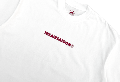  The Air Saigon® Merchandise Classic Logo White Tee 