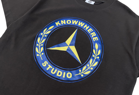 Knowwhere Studio Mercedes Logo Dark Grey 