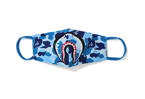  BAPE ABC CAMO SHARK MASK BLUE 