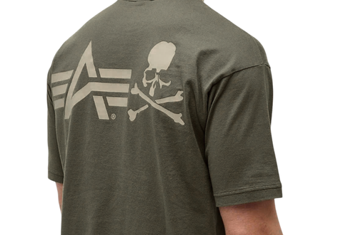  ALPHA X MASTERMIND ALPHA S/S UTILITY CENTER POCKET TEE OLIVE 