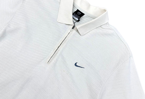  Nike Golf Half-zip Pullover Cream Polo 